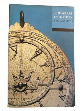 The Arabs in History Decorative Book Cover - Blue & Gold